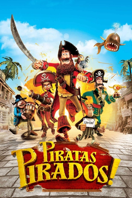 Pôster oficial de Piratas Pirados!