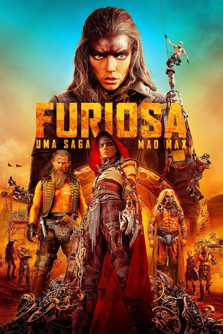 Pôster oficial de Furiosa: Uma Saga Mad Max