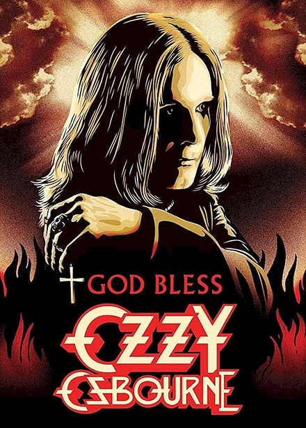 Pôster oficial de God Bless Ozzy Osbourne