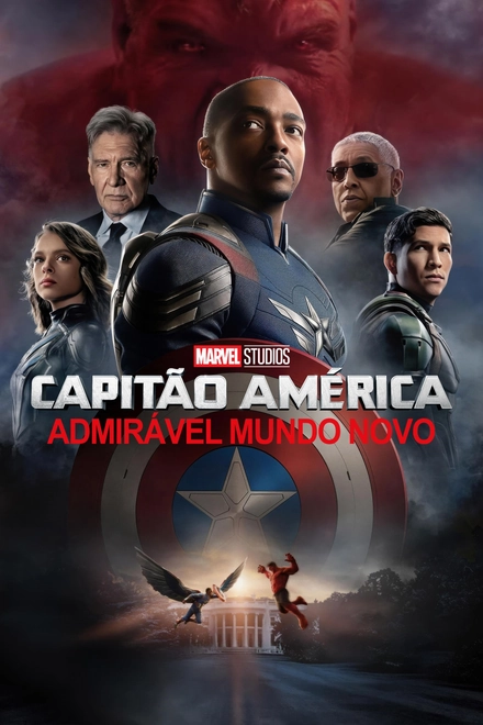 Pôster oficial de Capitão América: Admirável Mundo Novo