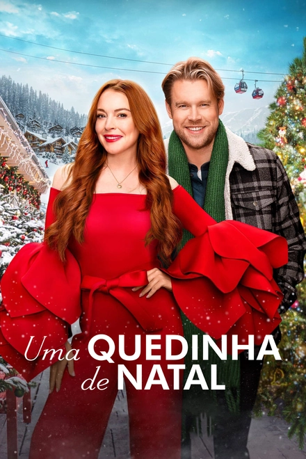 Pôster oficial de Uma Quedinha de Natal