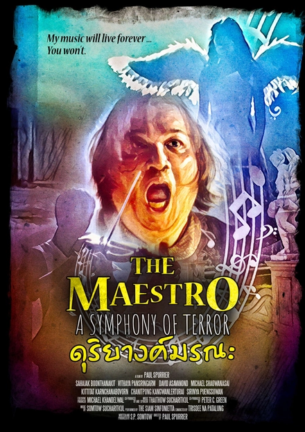 Pôster oficial de The Maestro: A Symphony of Terror