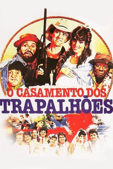 Pôster oficial de O Casamento dos Trapalhões