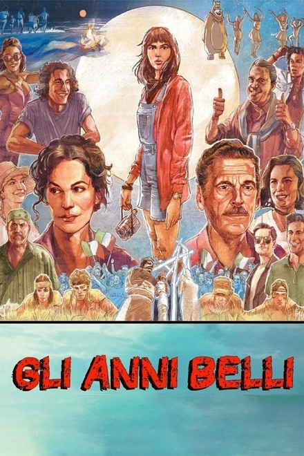Pôster oficial de Gli anni belli