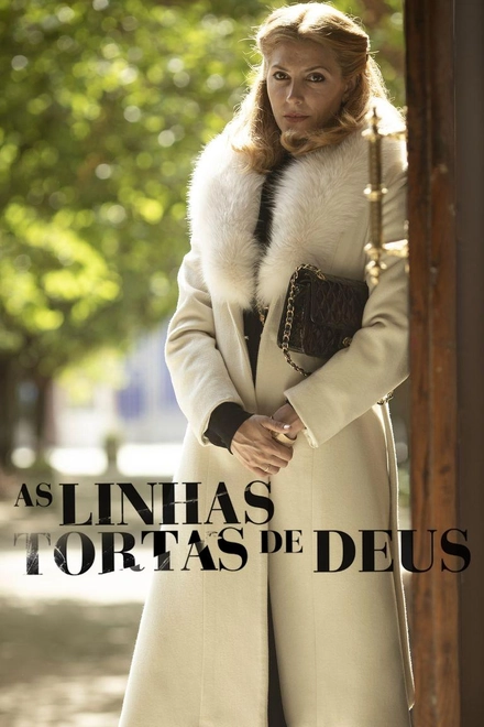 Pôster oficial de As Linhas Tortas de Deus