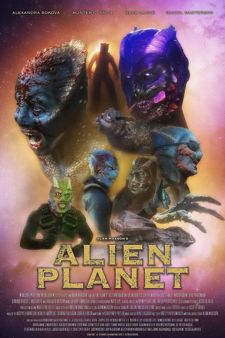 Pôster oficial de Alien Planet