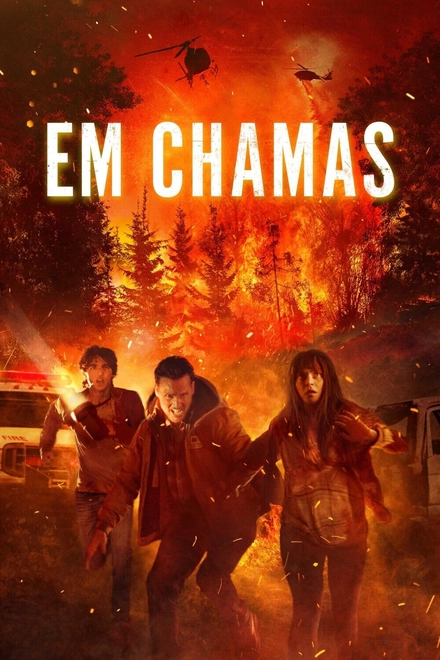 Pôster oficial de Em Chamas