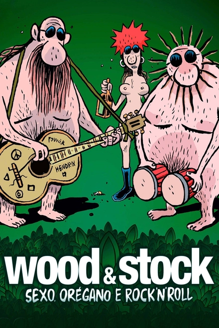 Pôster oficial de Wood & Stock - Sexo, orégano e rock
