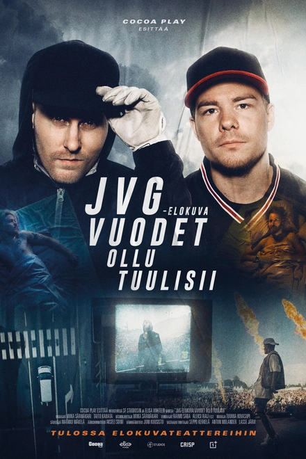 Pôster oficial de JVG-elokuva: Vuodet ollu tuulisii