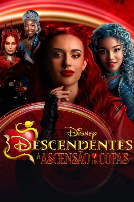 Pôster oficial de Descendentes: A Ascensão de Copas