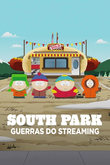 Pôster oficial de South Park: Guerras do Streaming