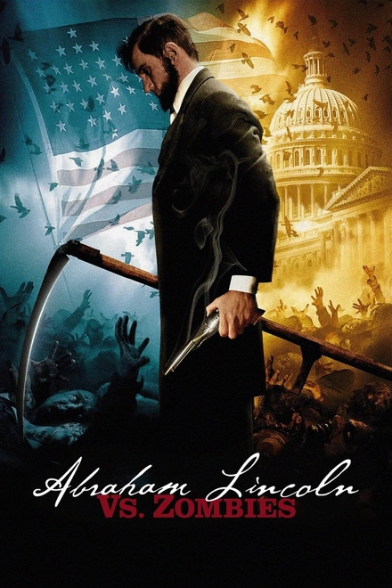 Pôster oficial de Abraham Lincoln vs. Zombies