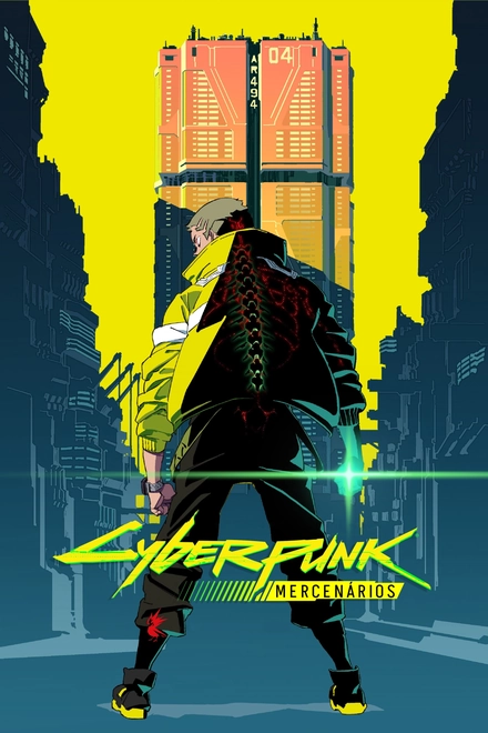 Pôster oficial de Cyberpunk: Mercenários