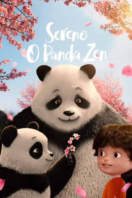 Pôster oficial de Sereno: O Panda Zen