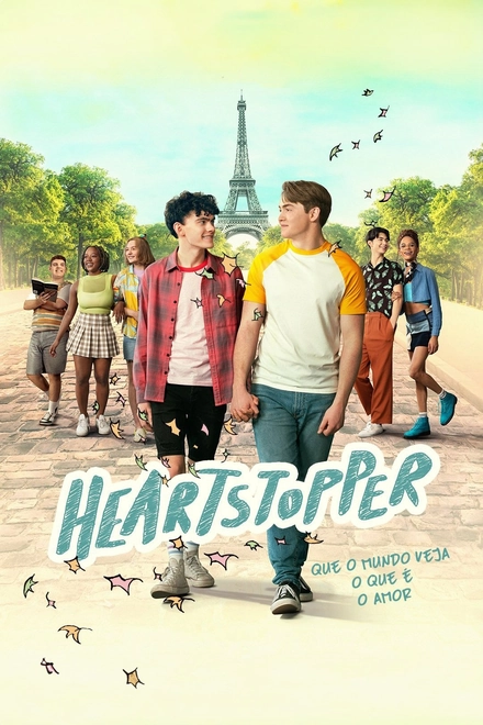 Pôster oficial de Heartstopper