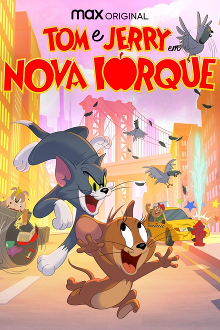 Pôster oficial de Tom e Jerry em Nova York