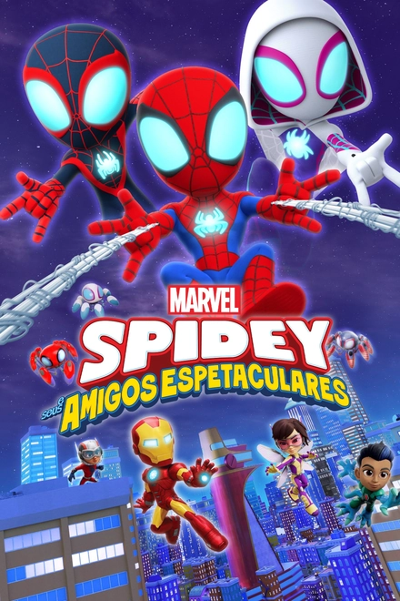 Pôster oficial de Spidey e Seus Amigos Espetaculares