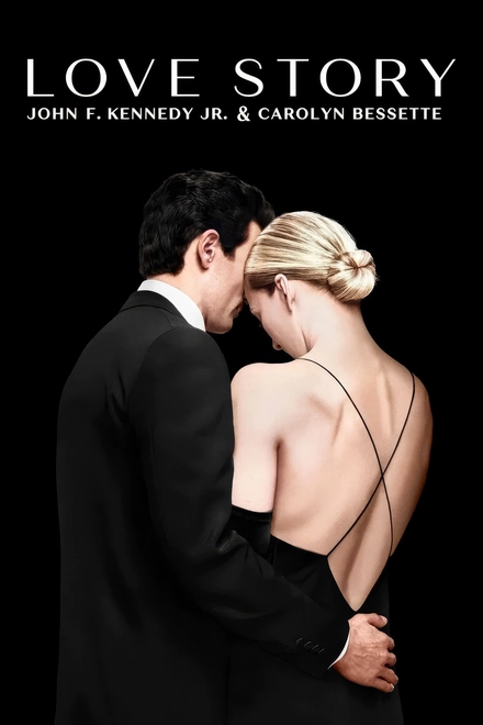 Pôster oficial de História de Amor: John F. Kennedy Jr. e Carolyn Bessette