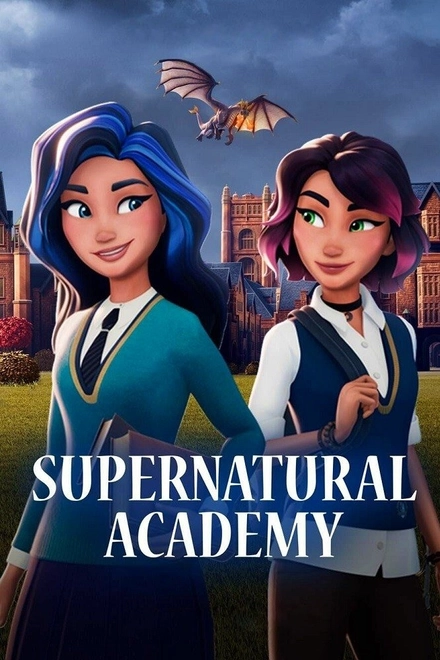 Pôster oficial de Academia Sobrenatural