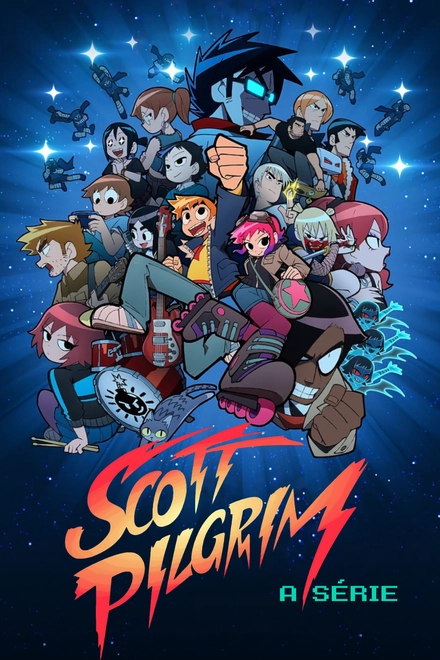 Pôster oficial de Scott Pilgrim: A Série