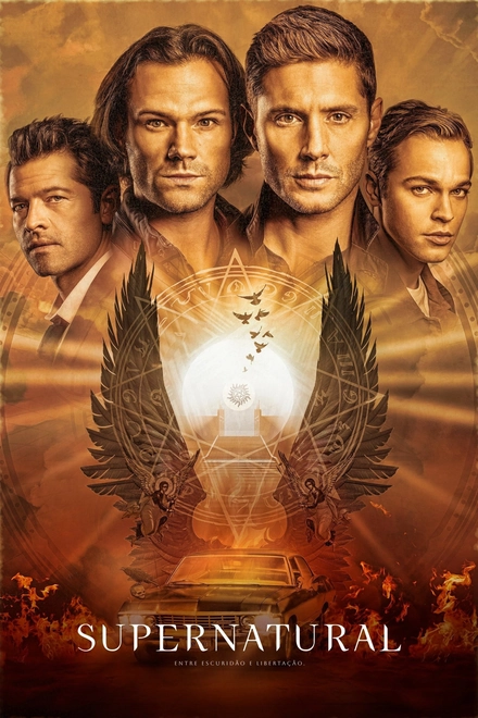 Pôster oficial de Supernatural