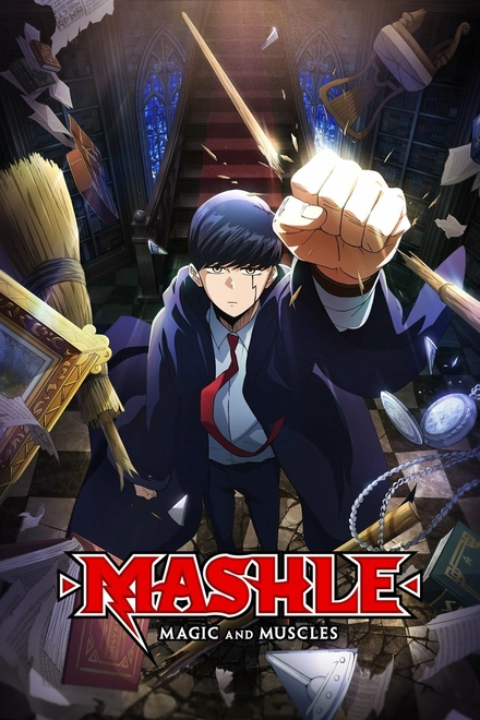Pôster oficial de MASHLE: MAGIA E MÚSCULOS