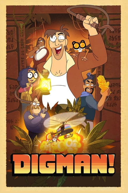 Pôster oficial de Digman!