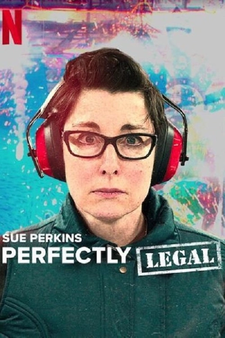 Pôster oficial de Sue Perkins: Tudo Dentro da Lei