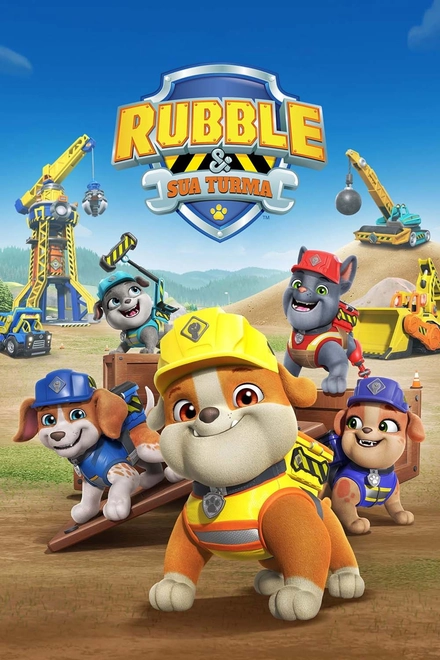 Pôster oficial de Rubble e Sua Turma