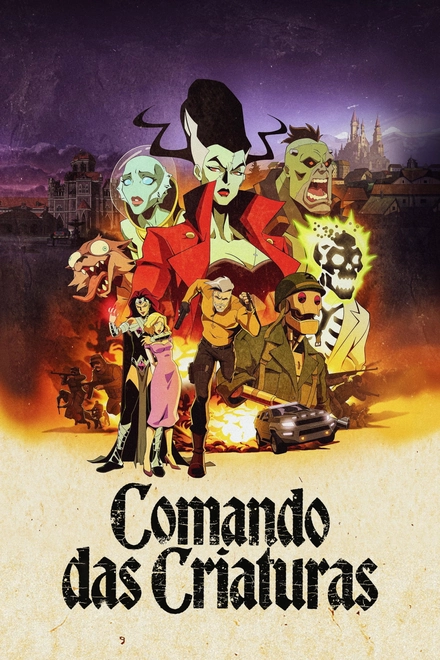 Pôster oficial de Comando das Criaturas