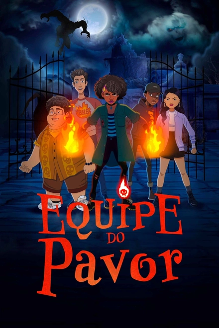 Pôster oficial de Equipe do Pavor