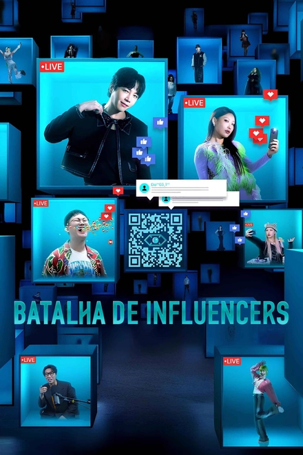 Pôster oficial de Batalha de Influencers