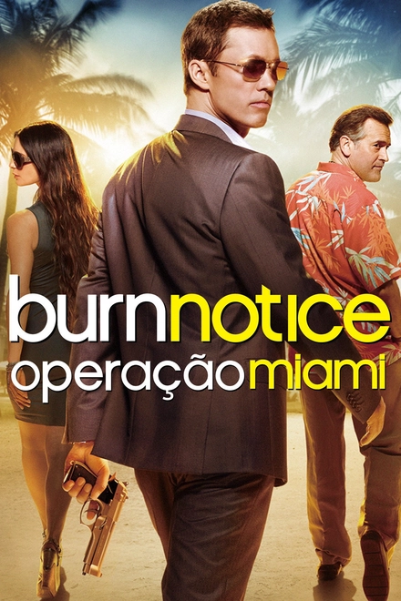 Pôster oficial de Burn Notice: Operação Miami