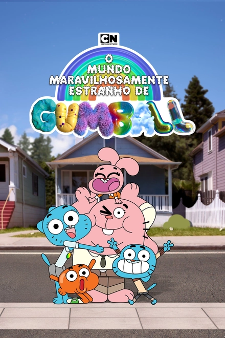 Pôster oficial de O Mundo Maravilhosamente Estranho de Gumball