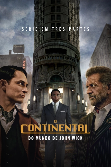 Pôster oficial de O Continental: Do Mundo de John Wick