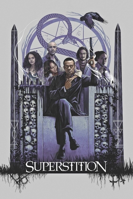 Pôster oficial de Superstition