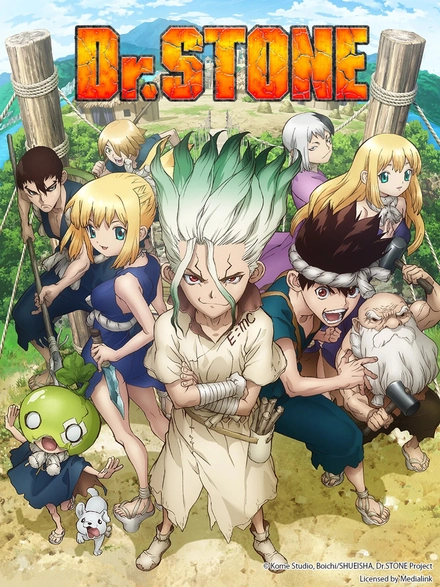 Pôster oficial de Dr. Stone