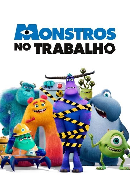Pôster oficial de Monstros no Trabalho