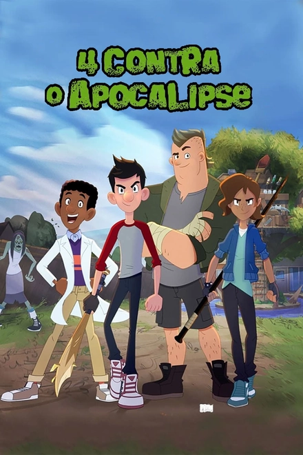 Pôster oficial de 4 Contra o Apocalipse