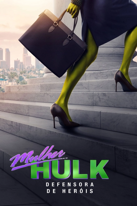 Pôster oficial de Mulher-Hulk: Defensora de Heróis