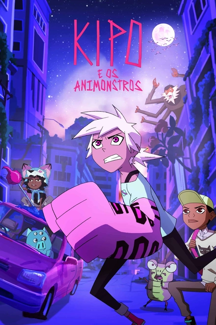 Pôster oficial de Kipo e os Animonstros