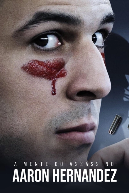 Pôster oficial de A Mente do Assassino: Aaron Hernandez