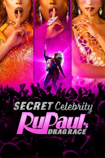 Pôster oficial de Secret Celebrity RuPaul's Drag Race