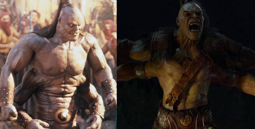 Comparando os personagens de Mortal Kombat de 1995 vs. 2021
