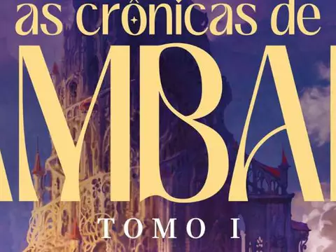 Detalhe da capa de As Crônicas de Âmbar: Tomo I (Reprodução)