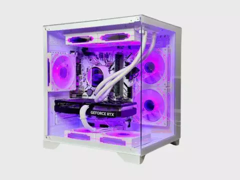 PC gamer aquário branco RTX 4060