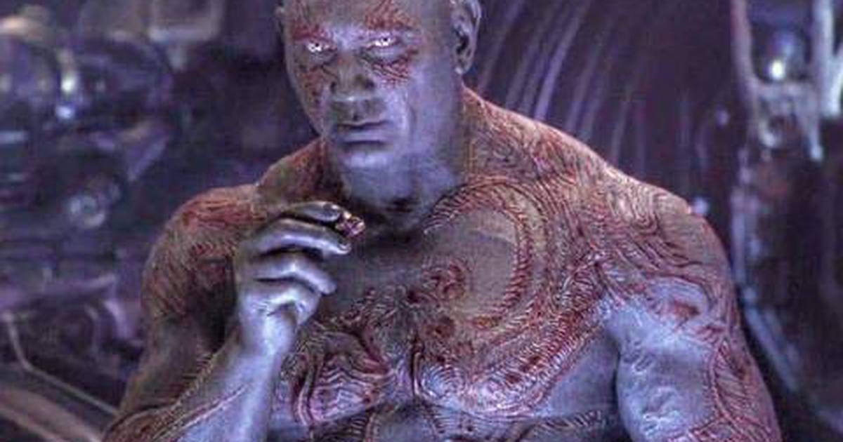 Dave Bautista aliviado por deixar o papel de Drax nos filmes da