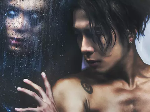 Jackson Wang em anúncio da Magicman 2 World Tour (Reprodução)