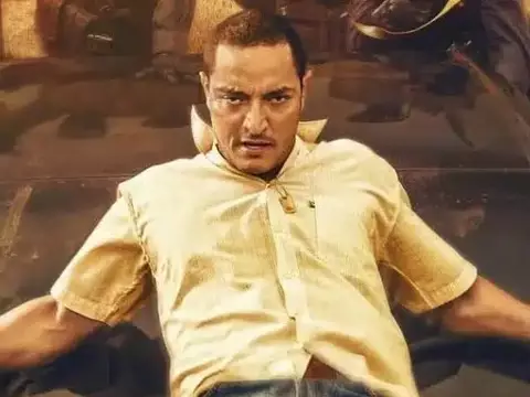 Allan Souza Lima no pôster da 1ª temporada de Cangaço Novo (Reprodução)