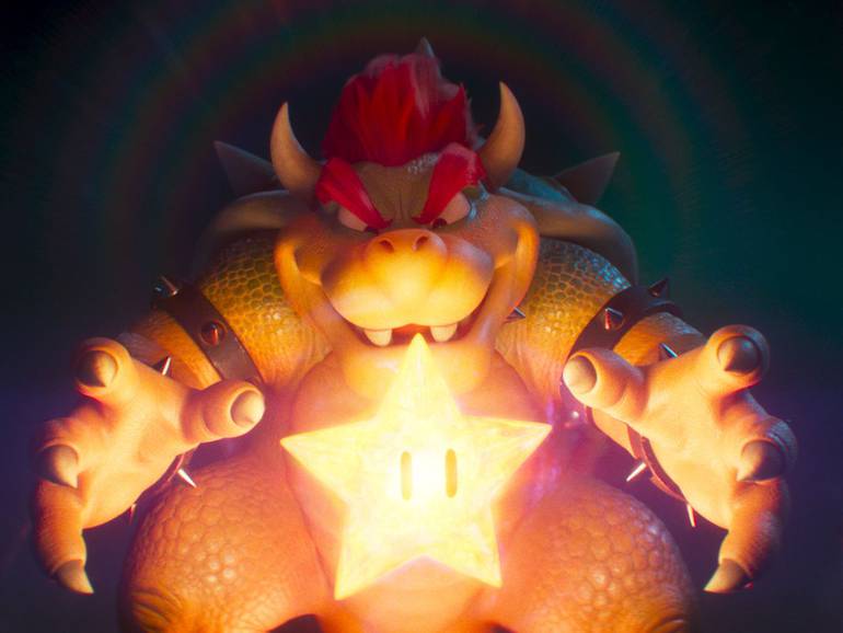 Bowser no trailer do filme do Mario da Illumination